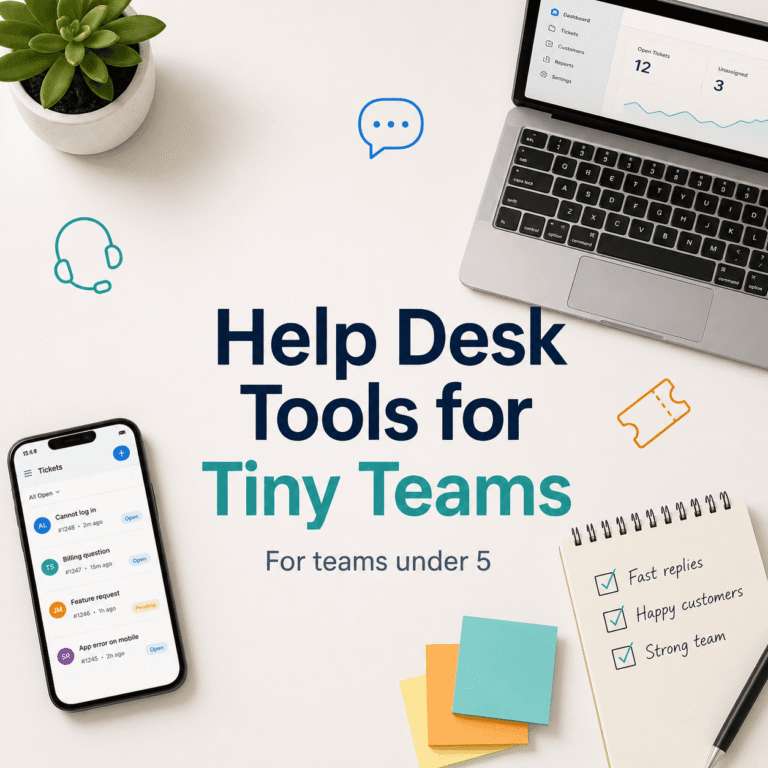 Help Desk Tools for Tiny Teams (Under 5)