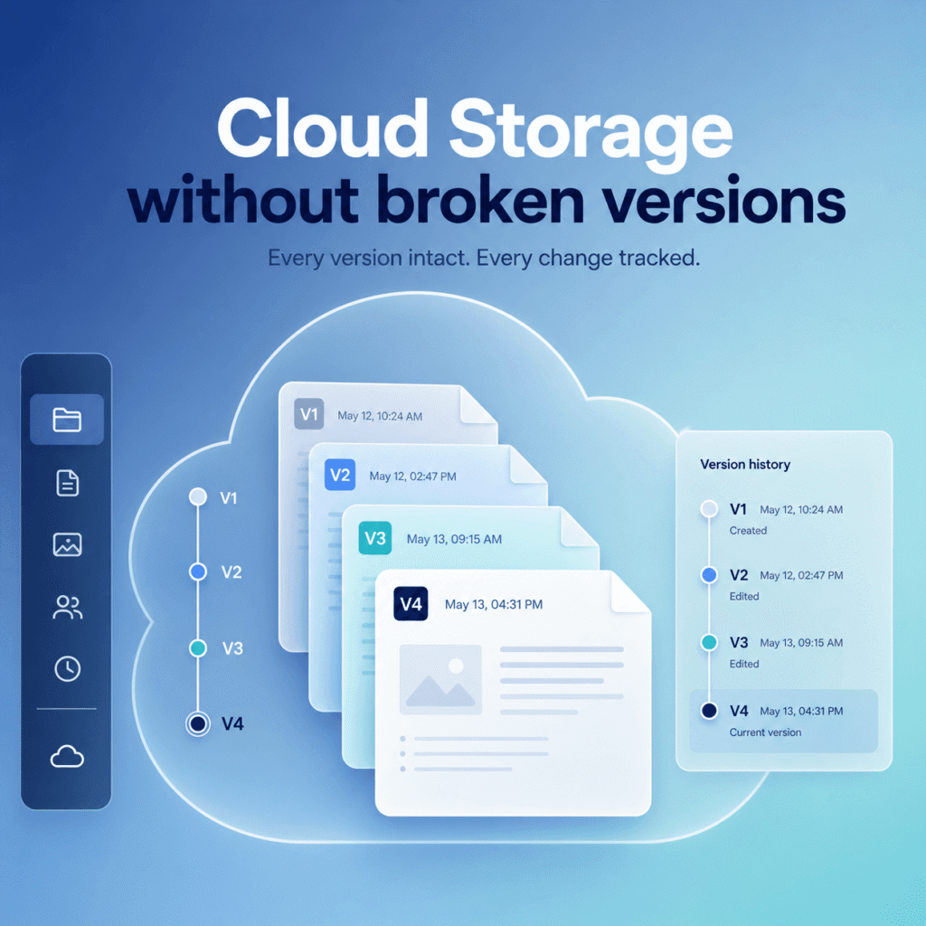 Cloud Storage That Won’t Mangle File Versions