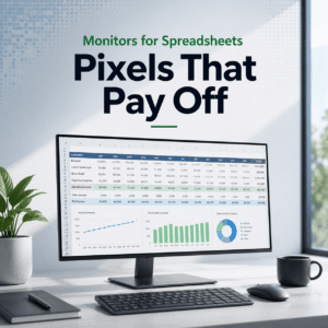 Monitors for Spreadsheets: Pixels That Pay Off
